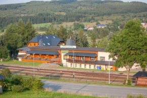 Гостиница Pension & Gaststätte An der Erzgebirgsbahn  Обервизенталь